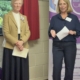 Countess Howe on left and Karen Shardelow on right.